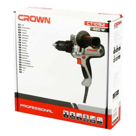 Дрель Crown CT10152