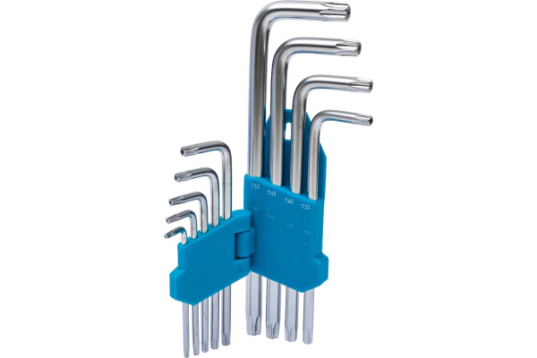 Набор ключей TORX c отв.длин 9шт.Smartbuy  SBT-TSL-9