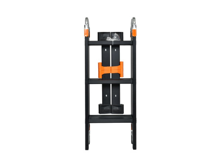 Лестница алюм. 4х3 STARTUL BLACK LINE (стрем.-175см, лестн.-355см) 12,3 кг