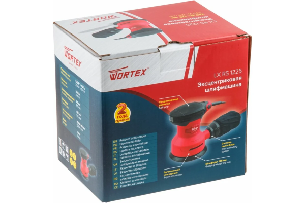 Эксцентриковая шлифмашина Wortex LX RS 1225 0325159
