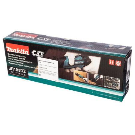 Пила сабельная аккумуляторная Makita JR103DZ