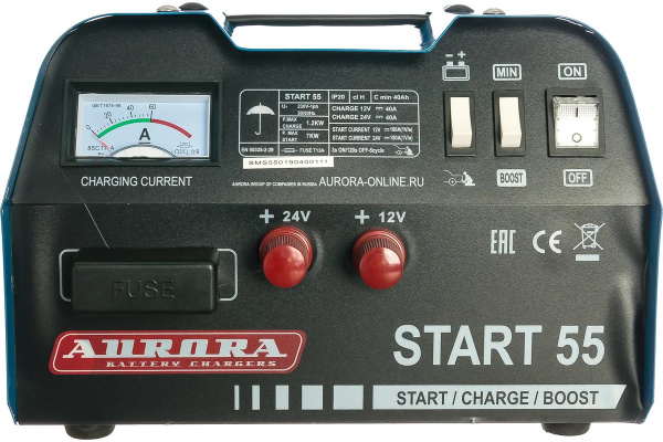Пуско-зарядное устройство START 55 BLUE. AURORA 