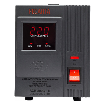Стабилизатор АСН-2000/1-Ц, 2kW Ресанта