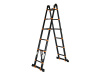 Лестница телескоп.2-х секц. алюм. 210/420см, 2х5 ступ. 14,8кг BLACK LINE STARTUL 