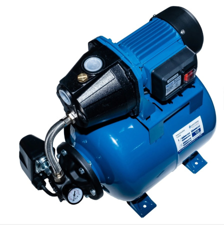 Насосная станция Aquastrong EKJ-1002IA (чугун) (1000Вт, 60л/мин, напор 46м, глубина 8м, ёмкость 19л,