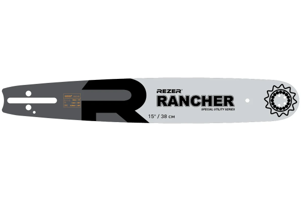 Шина Rancher 383 L 8 B сварная (Husqvarna137,142 ; Парма4;15"-64зв.) Rezer
