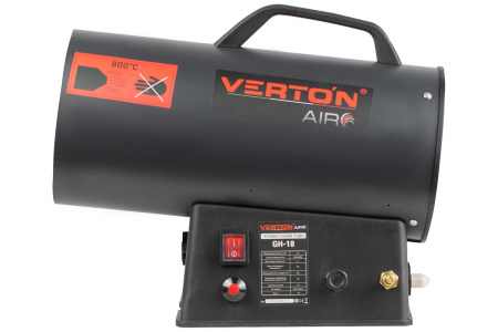 Пушка газ.тепловая Verton Air GH-18 (18 кВт,400м3, 1,1кг/ч