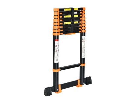 Лестница телескоп.1-секц. алюм. 350см, 9 ступ. 8,5кг BLACK LINE STARTUL 