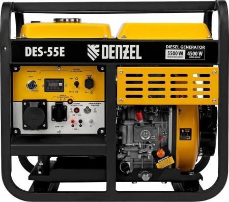 Генератор дизельный Denzel DES-55E Denzel 94414