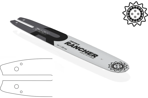 Шина Rancher 353 L 9 K сварная (Stihl MS180; 14"-50зв.) Rezer