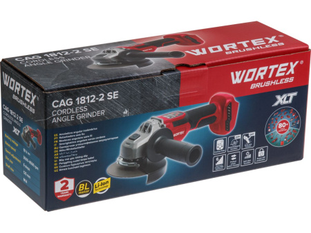 Болгарка аккумуляторная Wortex CAG 1812-2 SE XLT SOLO 1334918