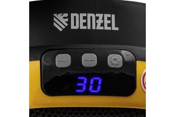 Тепловентилятор керам. DTFC-700, 3 реж. вентилятор, портатив.нагрев 700 Вт /Denzel