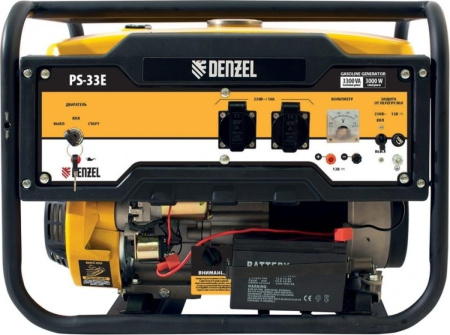 Генератор Denzel PS-33E 94537