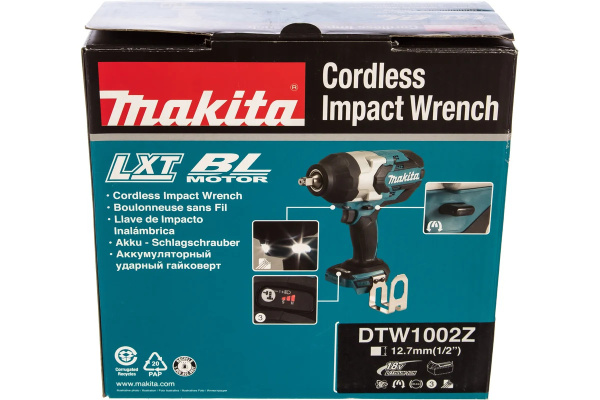 Гайковерт ударный MAKITA DTW 1002Z   18В,1000 Нм( без акк и з/у